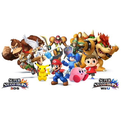 Super Smash Bros Wii U + Amiibo Mario