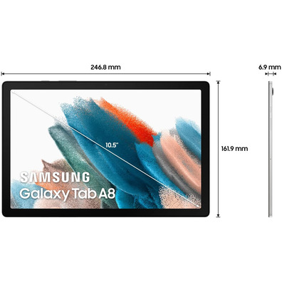 Tablet Samsung Galaxy Tab A8 10,5 '' 4GB/128GB Plata