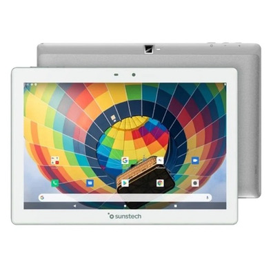 Tablet Sunstech Tab1011 10,1 " 3GB/64GB 4G Plata