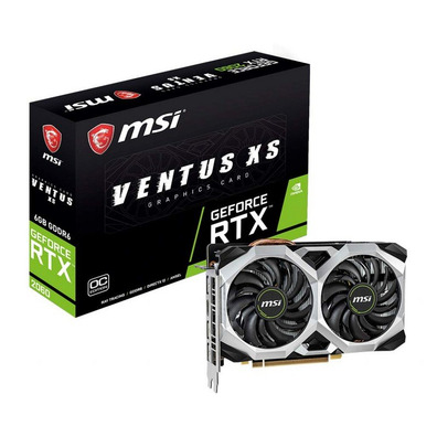 Tarjeta Gráfica MSI RTX 2060 Ventus XS OC 6GB GDDR6