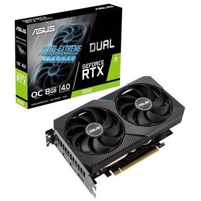 Tarjeta Gráfica Asus Dual Geforce RTX 3050 OC Edizione 8GVB GDDR6