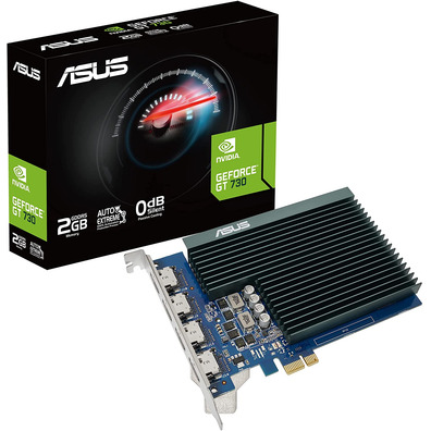 Tarjeta Gráfica ASUS GT730-4H-SL-2GD5 2GB GDDR5