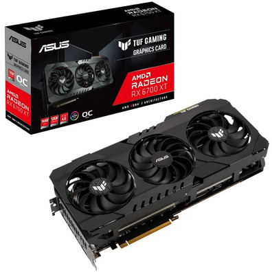 Tarjeta Gráfica ASUS RX 6700XT OC 12GB GDDR6