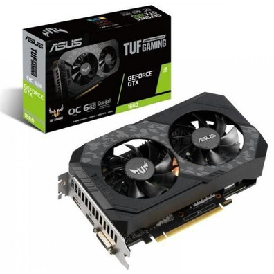 Tarjeta Gráfica ASUS TUF Gaming Geforce GTX 1660 Super OC Edition 6GB DDR6