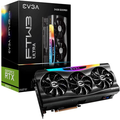 Tarjeta Gráfica EVGA GeForce RTX 3090 Ti FTW3 Ultra Gaming 24GB GDDR6