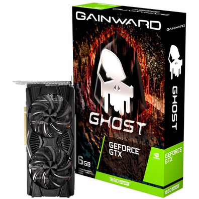 Tarjeta Gráfica Gainward GTX1660 Super Ghost OC 6GB GDDR6
