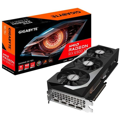 Tarjeta Gráfica Gigabyte AMD Radeon RX 6900 XT Gaming OC 16GB