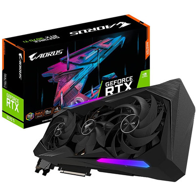 Tarjeta Gráfica Gigabyte Aorus RTX 3070 TI Master 8GB GDDR6X