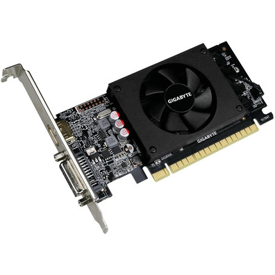 Tarjeta Gráfica Gigabyte GT710 2GB GDDR5 Basso Profilo