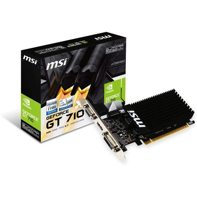 MSI GT710 2GB GDDR3 Scheda grafica