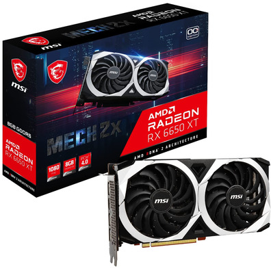 Tarjeta Gráfica MSI RX 6650 XT Gaming Mech 2X OC 8GB GDDR6