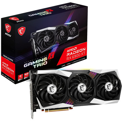 Tarjeta Gráfica MSI RX 6900XT Gaming X Trio 16GB GDDR6