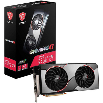 Tarjeta Gráfica MSI RX5700 XT Gaming X 8GB GDDR6