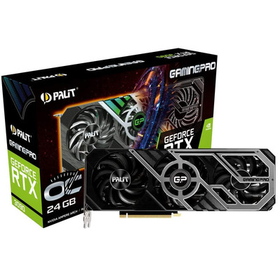 Tarjeta Gráfica Palit RTX 3090 Gaming Pro OC 24GB GDDR6X