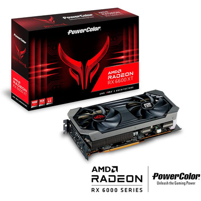 Tarjeta Gráfica Powercolor RX 6600XT Red Devil OC 8GB GDDR6