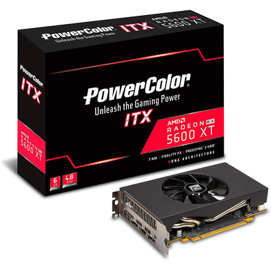 Tarjeta Gráfica Powercolor RX5600 XT ITX 6GB GDDR6