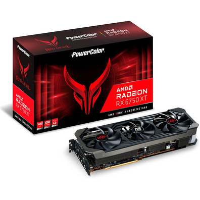 Tarjeta Gráfica Powercolor RX6750 XT Red Devil OC 12GB GDDR6