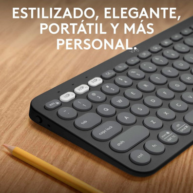 Bluetooh Tastiera Logitech Pebble Keys 2 K380S Grafite