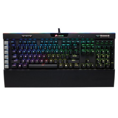 Tastiera Corsair K95 RGB Platino Cherry MX Velocità Nero