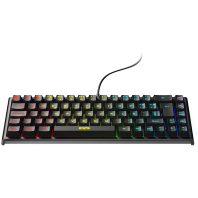 Teclado Energy Sistem ESG K4 Kompact-RGB Nero