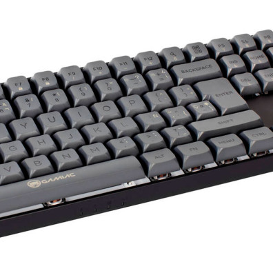 GAMIAC Tastiera TKL90G Meccanica - Kailh Blue - Nero/Gris - (ES)