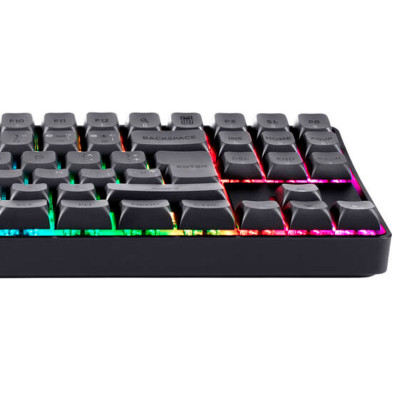 GAMIAC Tastiera TKL90G Meccanica - Kailh Blue - Nero/Gris - (ES)