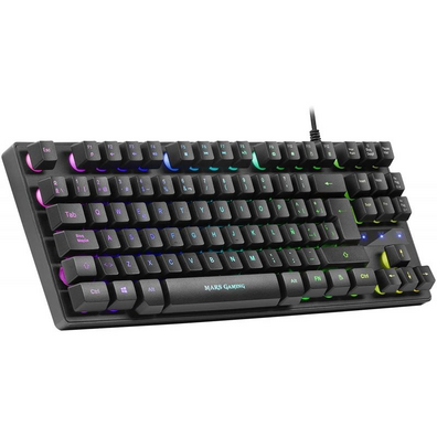 Teclado Híbrido Mecánico Mars Gaming MKTKLPT (Portugués)