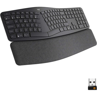 Teclado Inalámbrico Bluetooth Logitech Ergo K860