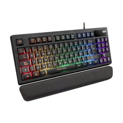 Teclado Mars Gaming MKAXES Nero RGB