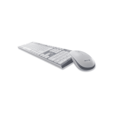 Tastiera + Mouse Approx APPKBWELEGANT Wireless USB Grey / White