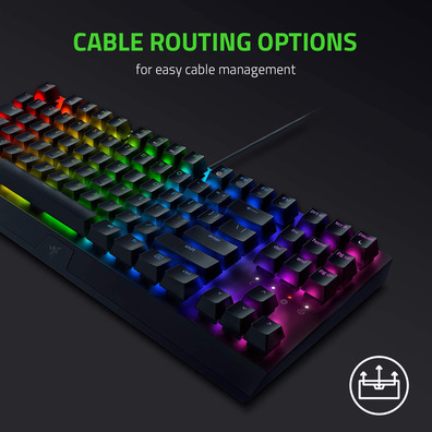 Teclado Razer Blackwidow V3 Tenkeyless Yellow Switch (Español)