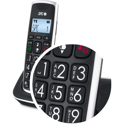 Teléfono Inalámbrico DECT Digital SPC Confort Kaise