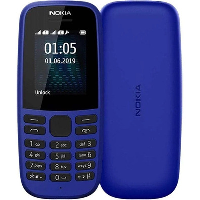 Teléfono Móvil Nokia 105 ° Th Edition Azul