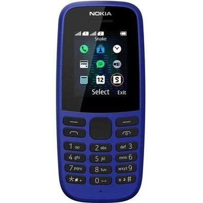 Teléfono Móvil Nokia 105 ° Th Edition Azul