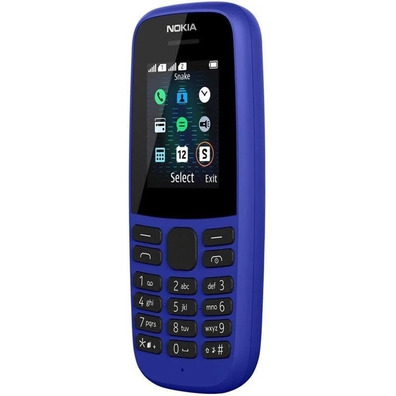 Teléfono Móvil Nokia 105 ° Th Edition Azul