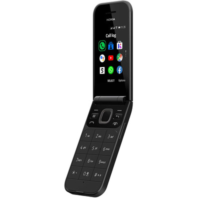 Teléfono Móvil Nokia 2720 Flip Dual SIM Negro