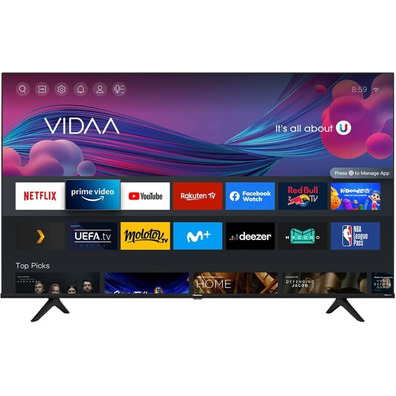 Televisione LED Hisense 50A6BG 50 '' Smart TV 4K Wifi/BT