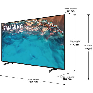 Televisione Samsung Crystal UHD UE43BU8000K 43 '' SmartTV/Wifi/4K