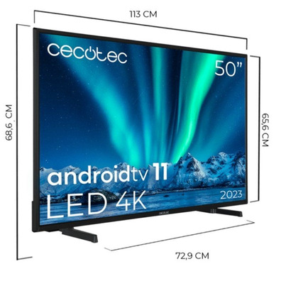 Televisore Cecotec A Serie ALU00050 50 " Ultra/HD 4K Smart TV