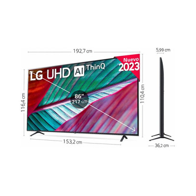 Televisore LG UHD 86UR78006LB 86 " / Ultra HD 4K / Smart TV/ WiFi