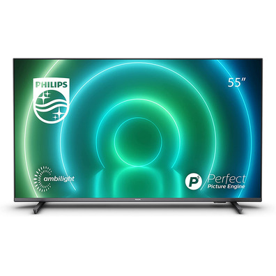 Televisore Philips 55PUS7906 55 " /Ultra HD 4K/Ambilight / Smart TV/WiFi Gris