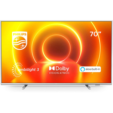 Philips 70PUS7855 70 "/ Ultra HD 4K / Smart TV / WiFi Silver