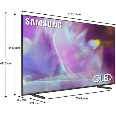 Televisore Samsung QLED QE50Q60BAU 50 " Ultra HD 4K/Smart TV/WiFi