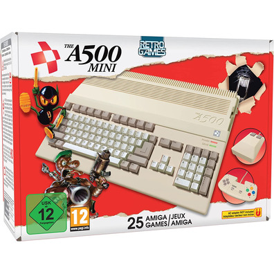 Il A500 Mini (25 juegos de Amiga incluidos)