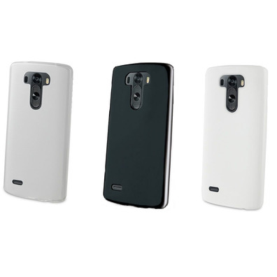 Case Minigel LG G3 Muvit Bianco