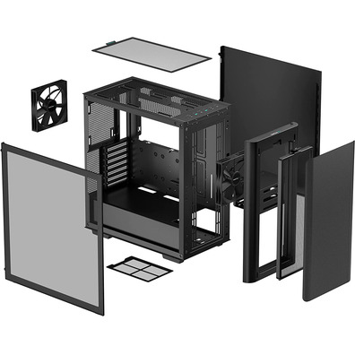 Torre E-ATX Deepcool CK500 Nero