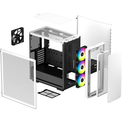 Torre E-ATX Deepcool CK560 White