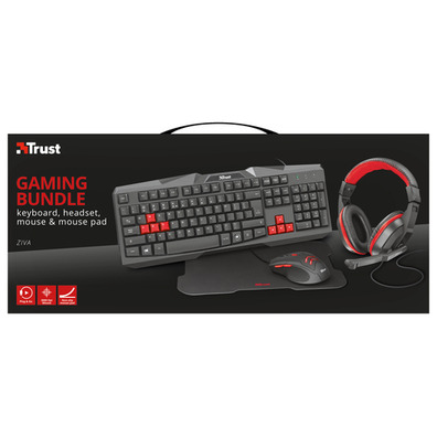 Trust Bundle Gaming Ziva 4 in 1