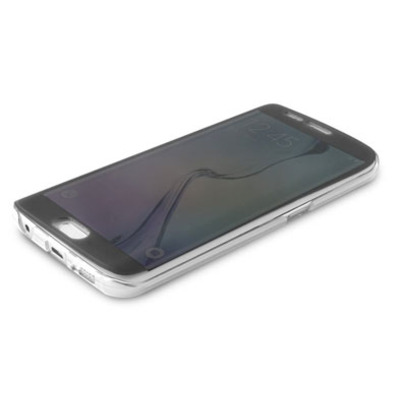 Booklet Touch Sense Transparent Samsung Galaxy S6 Edge Puro