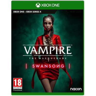 Vampire The Masquerade Swansong Xbox One / Xbox Series X